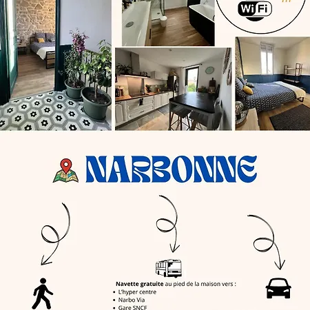 Kwatera prywatna Casa Carmen Privee Narbona